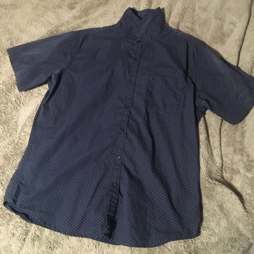 Bowery & Broome Button Down T Shirt